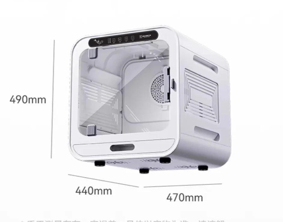 KFX-716499 Intelligent Pet Drying Box for Dogs and Cats - Automatic Silent Speed Dryer, Eco-friendly Design for Indoor and Outdoor Use