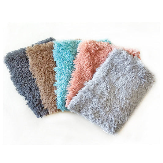 KFX-7167549 Plush Non-Slip Pet Mat for Autumn and Winter – Washable and Moisture-Proof in Multiple Sizes and Colors