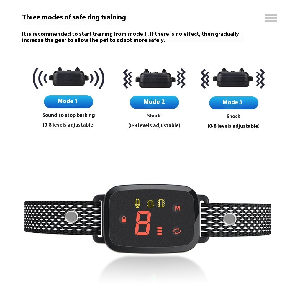 KFX-7171133 Automatic Bark Control Device with Intelligent Recognition and Display Options
