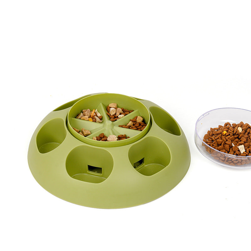 KFX-7172285 Automatic Pet Training Toy with Food Dispensing Feature for Dogs