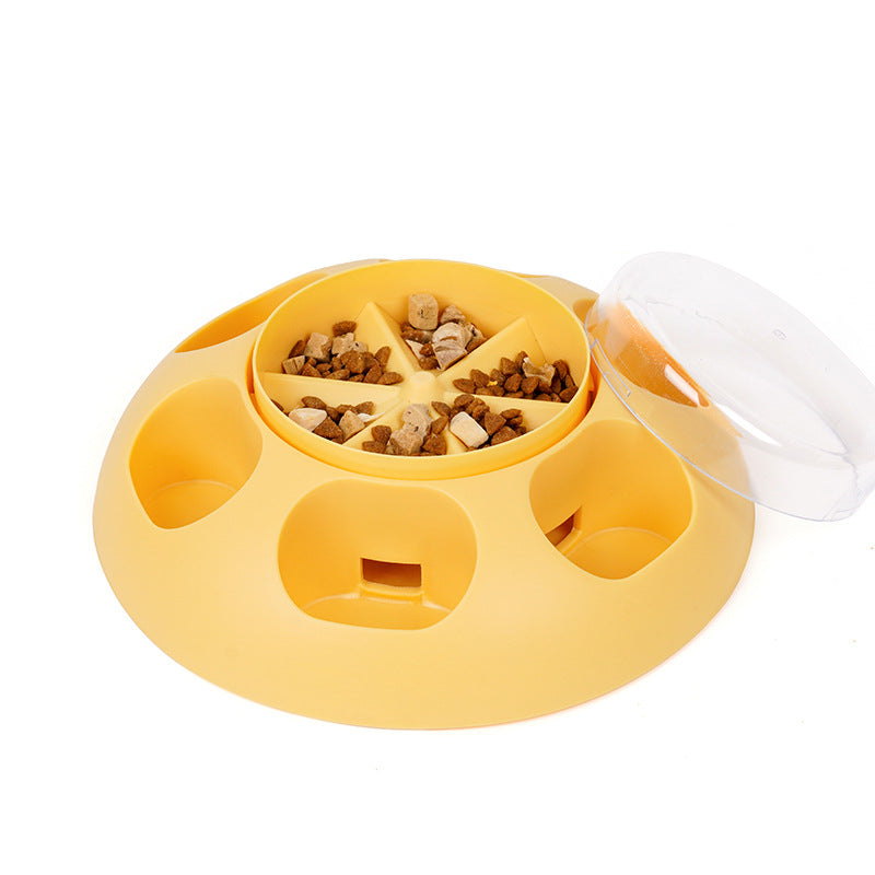 KFX-7172285 Automatic Pet Training Toy with Food Dispensing Feature for Dogs