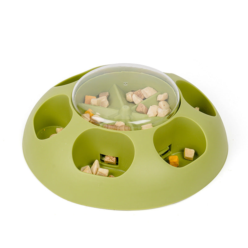 KFX-7172285 Automatic Pet Training Toy with Food Dispensing Feature for Dogs
