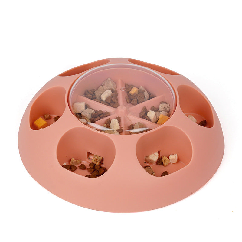 KFX-7172285 Automatic Pet Training Toy with Food Dispensing Feature for Dogs