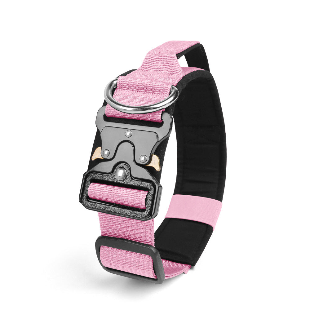 KFX-7174077 Durable Explosion-Proof Tactical Pet Collar – Available in Multiple Colors