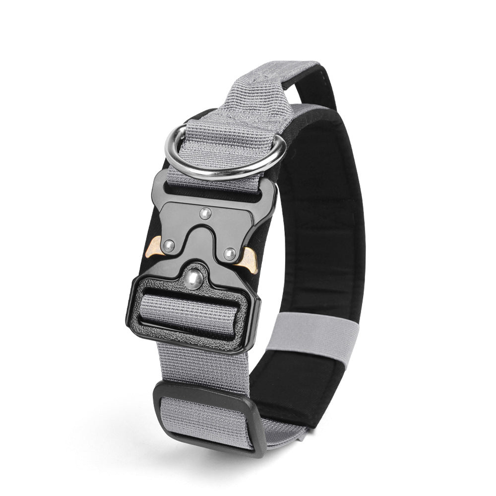 KFX-7174077 Durable Explosion-Proof Tactical Pet Collar – Available in Multiple Colors