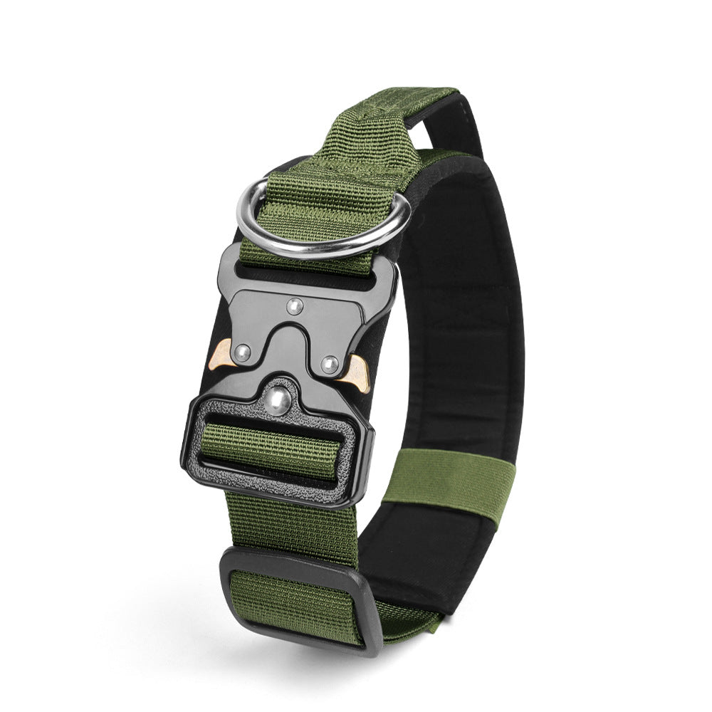 KFX-7174077 Durable Explosion-Proof Tactical Pet Collar – Available in Multiple Colors