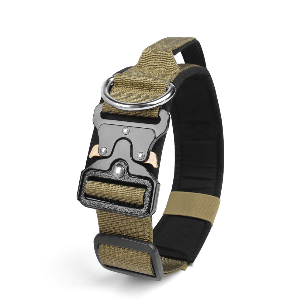 KFX-7174077 Durable Explosion-Proof Tactical Pet Collar – Available in Multiple Colors