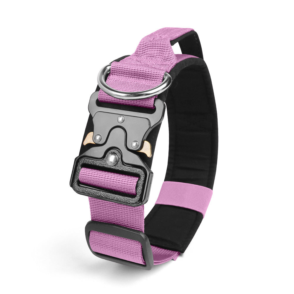 KFX-7174077 Durable Explosion-Proof Tactical Pet Collar – Available in Multiple Colors