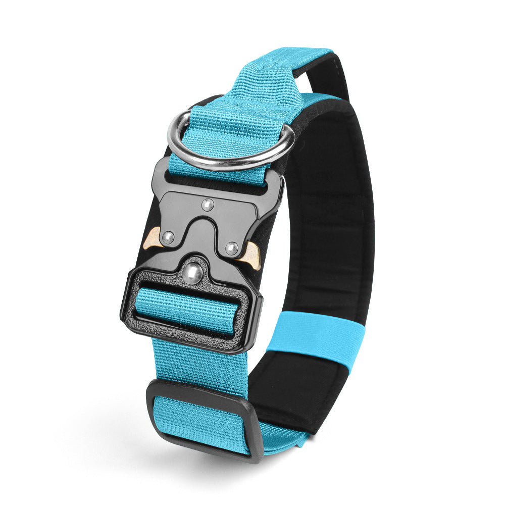 KFX-7174077 Durable Explosion-Proof Tactical Pet Collar – Available in Multiple Colors