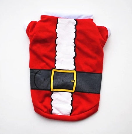 KFX-7175613 Cozy Cotton Dog Christmas Sweatshirt Vest in Multiple Styles and Sizes