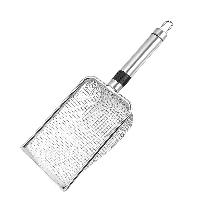 KFX-7177405 Large Stainless Steel Cat Litter Scoop with Multiple Handle Options