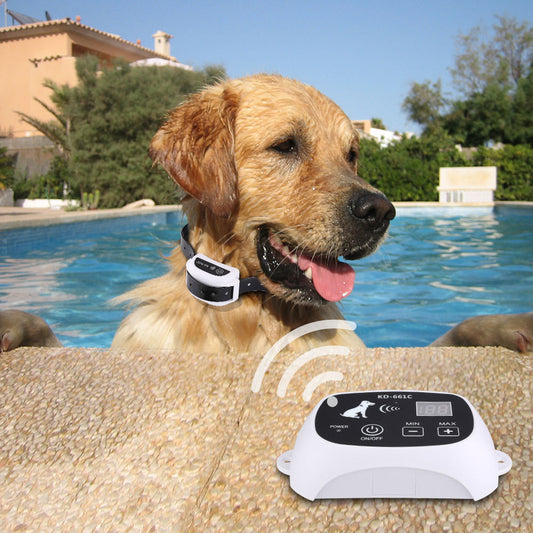 KFX-7179197 Wireless Electronic Pet Fence System with Rechargeable Waterproof Collar and Adjustable Range