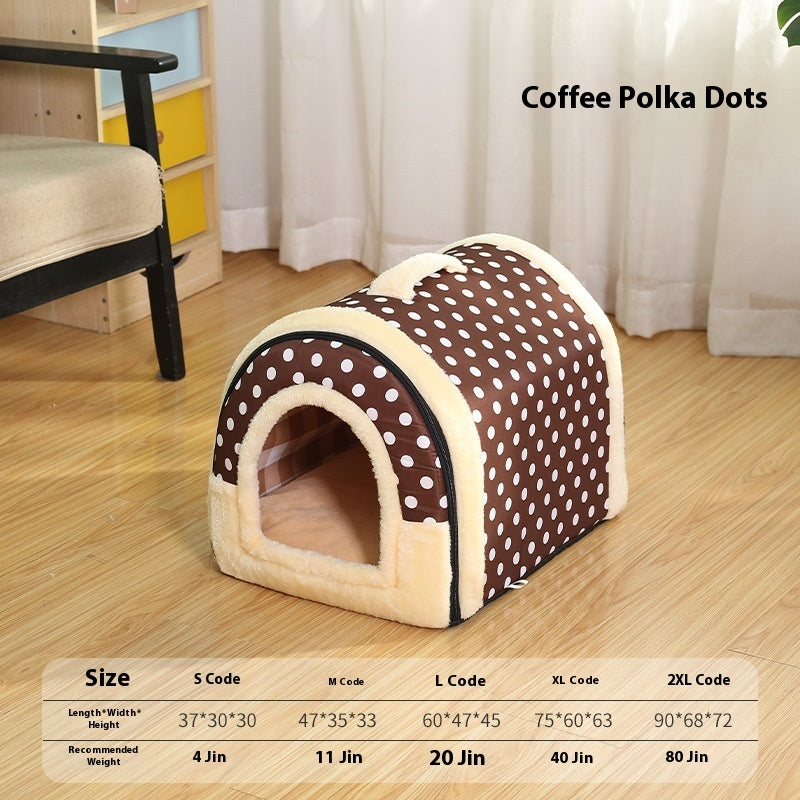 KFX-7181245 Four Seasons Removable and Washable Dog and Cat Nest Bed