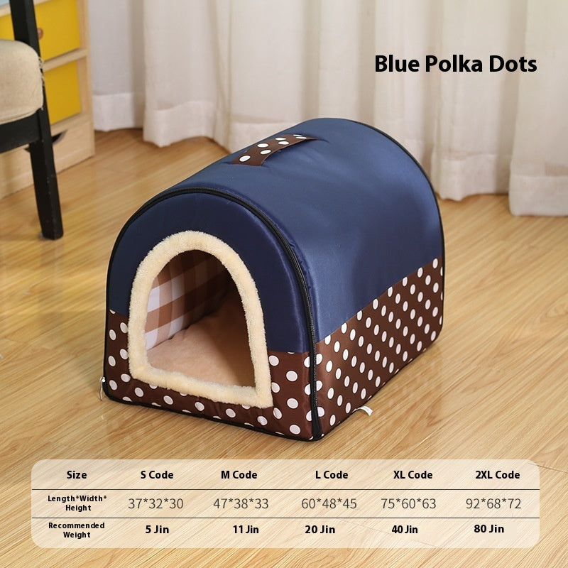 KFX-7181245 Four Seasons Removable and Washable Dog and Cat Nest Bed