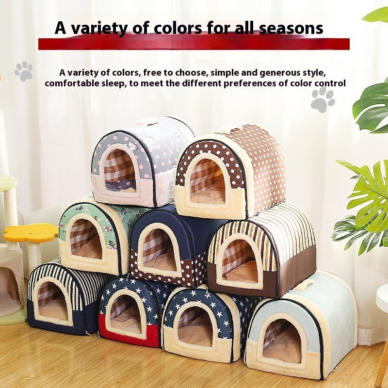 KFX-7181245 Four Seasons Removable and Washable Dog and Cat Nest Bed