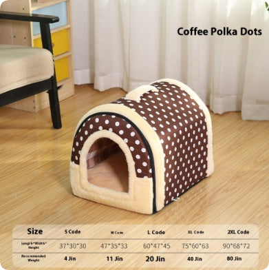 KFX-7181245 Four Seasons Removable and Washable Dog and Cat Nest Bed