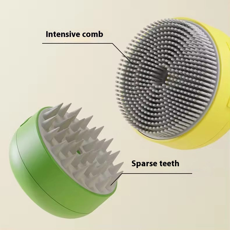 KFX-7182781 Electric Pet Spray Comb with Massage Feature for Cats and Dogs – 30ml Water Tank, Portable and Convenient