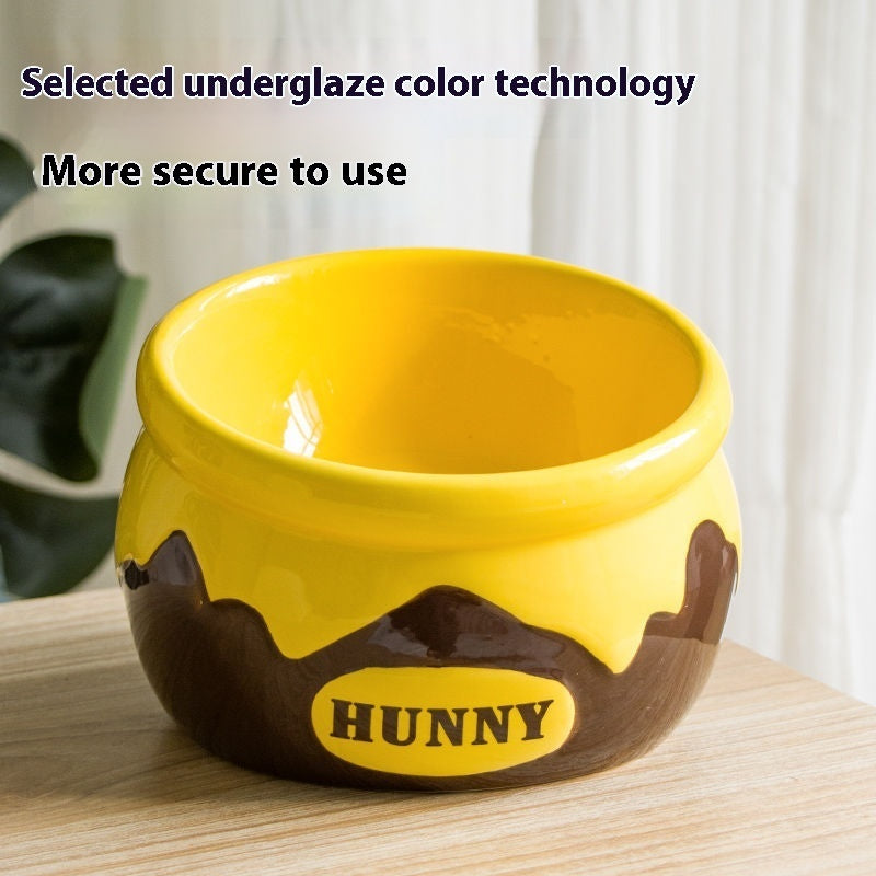 KFX-7188925 Elevated Ceramic Cat and Dog Bowl with Antislip Design for Cervical Support