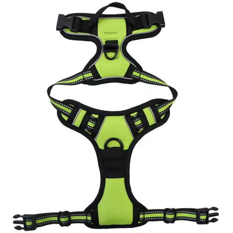 KFX-7201085 Nylon Dog Hand-Holding Rope for Chest and Back – Available in Multiple Colors (1.5m)