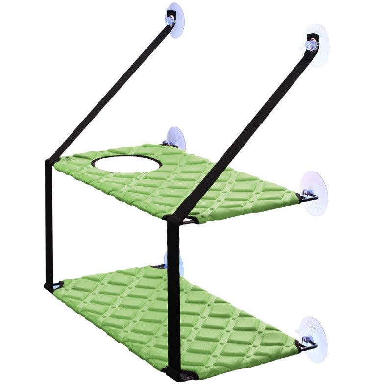 KFX-7205821 Indoor Cat Hammock Window Perch Bed for Cats - Spacious, Durable, and Easy to Clean