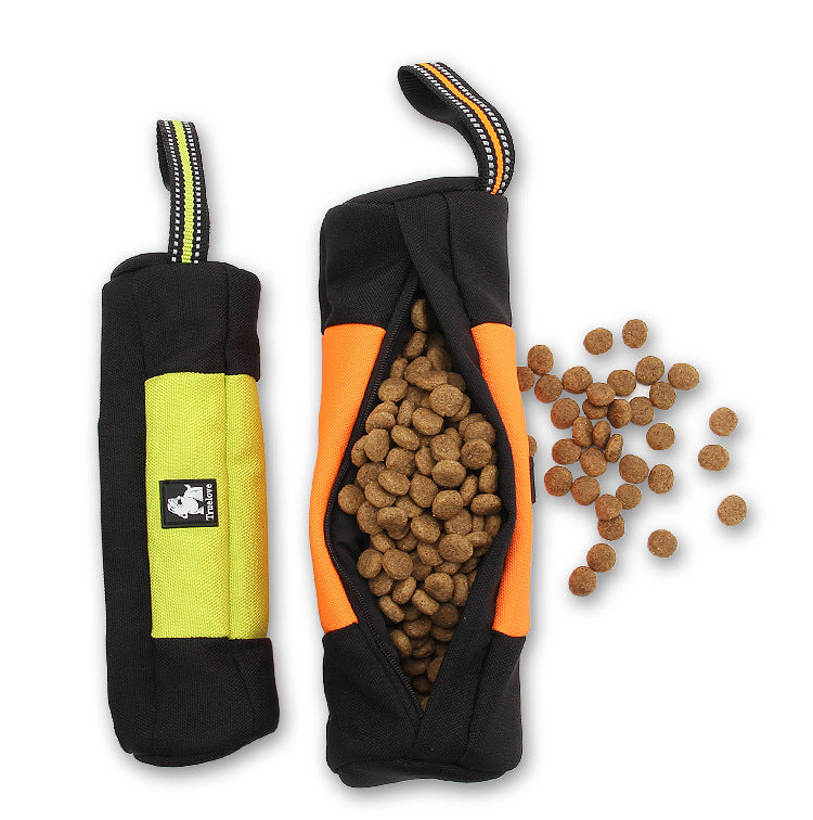 KFX-7209021 Portable Dog Snack Storage Bag with Waterproof Lining - Multiple Sizes Available