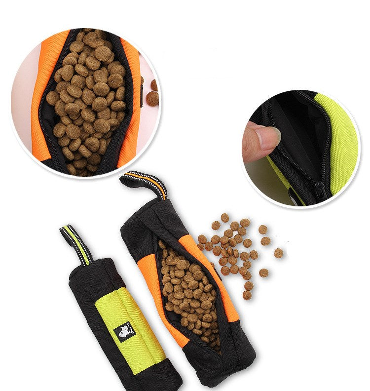 KFX-7209021 Portable Dog Snack Storage Bag with Waterproof Lining - Multiple Sizes Available