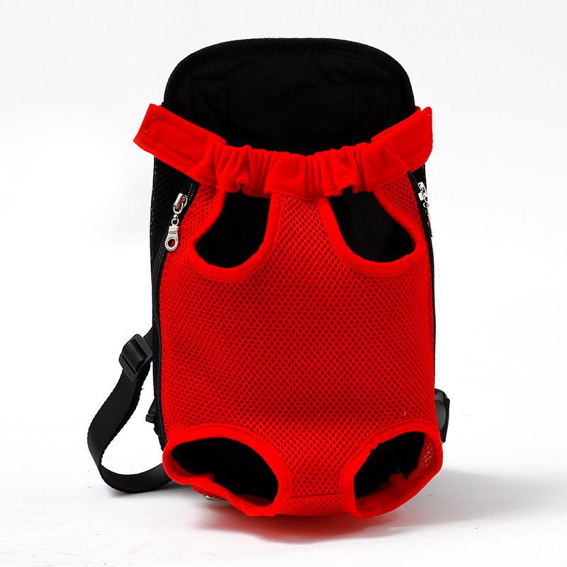 KFX-7214141 Portable Chest and Shoulder Pet Carrier Bag with Breathable Mesh Design