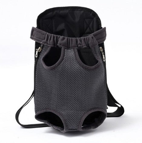 KFX-7214141 Portable Chest and Shoulder Pet Carrier Bag with Breathable Mesh Design