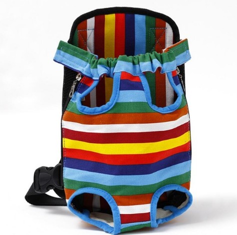KFX-7214141 Portable Chest and Shoulder Pet Carrier Bag with Breathable Mesh Design