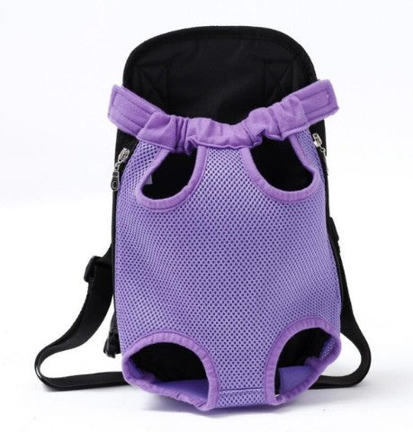 KFX-7214141 Portable Chest and Shoulder Pet Carrier Bag with Breathable Mesh Design