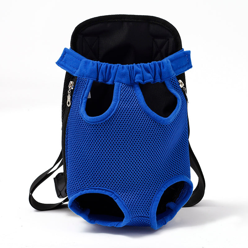 KFX-7214141 Portable Chest and Shoulder Pet Carrier Bag with Breathable Mesh Design