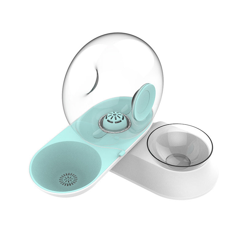 KFX-7215933 Snail Automatic Drinking Fountain for Cats and Dogs - 2.8L Water Capacity, Made of PET and ABS, Available in Gray, Pink, Blue