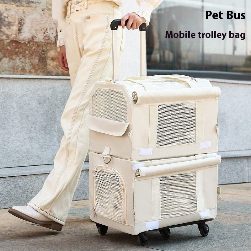 KFX-7221949 Portable Foldable Transparent Window Cat Travel Bag in Various Colors