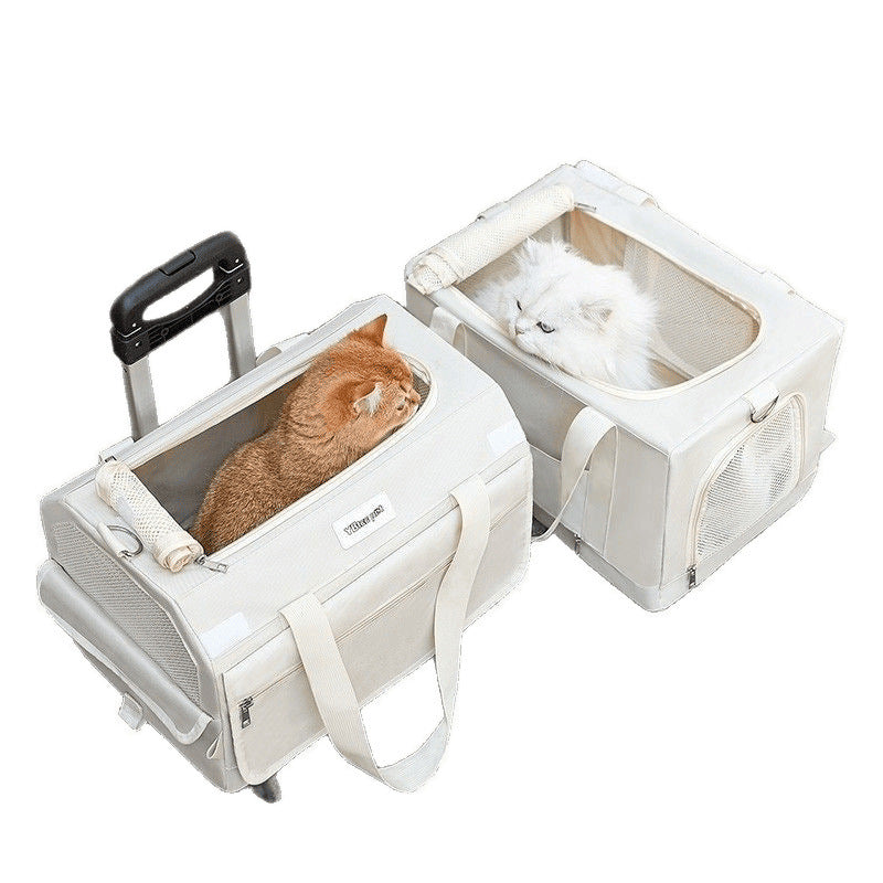 KFX-7221949 Portable Foldable Transparent Window Cat Travel Bag in Various Colors