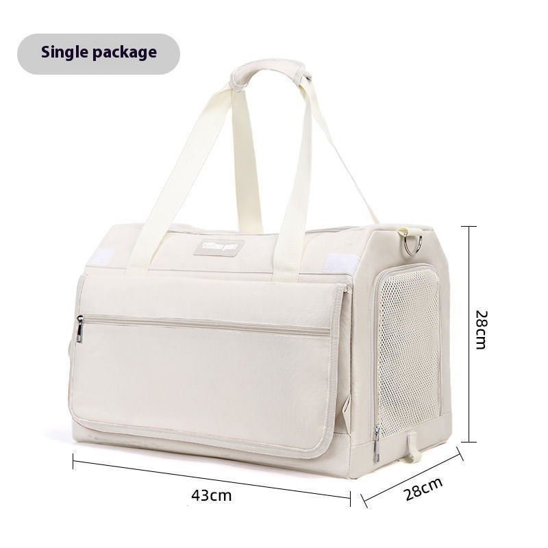 KFX-7221949 Portable Foldable Transparent Window Cat Travel Bag in Various Colors