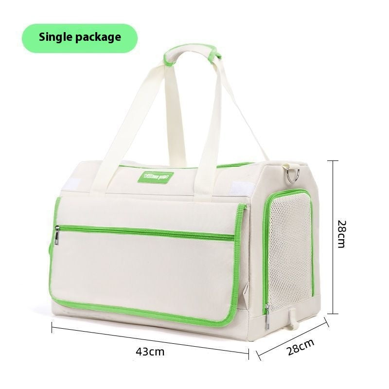 KFX-7221949 Portable Foldable Transparent Window Cat Travel Bag in Various Colors