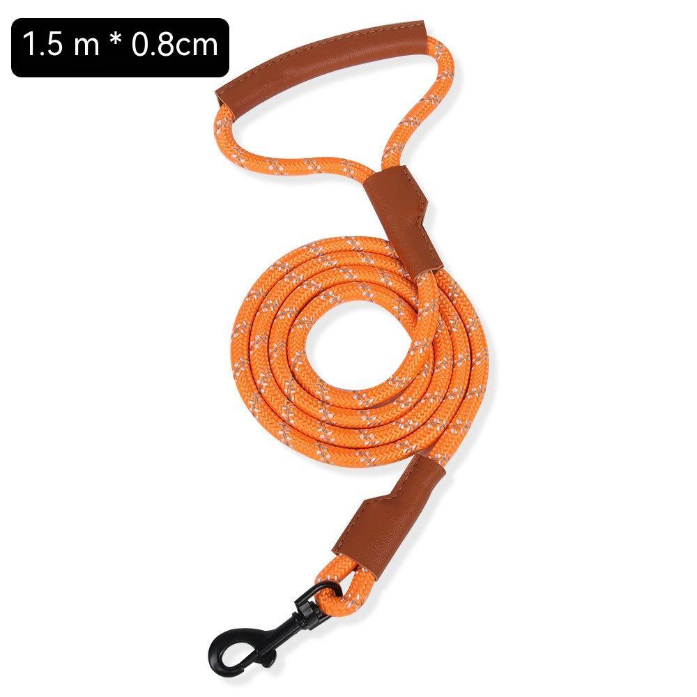 KFX-7224765 Breathable Reflective Dog Harness with Chest Strap and Rope - Available in Various Colors