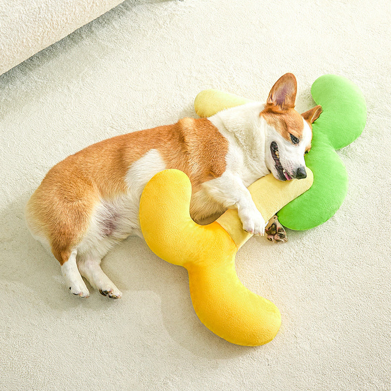 KFX-7225149 Comfortable Neck Support Pillow for Cats and Dogs - Cozy Pet Mat for Winter Sleep
