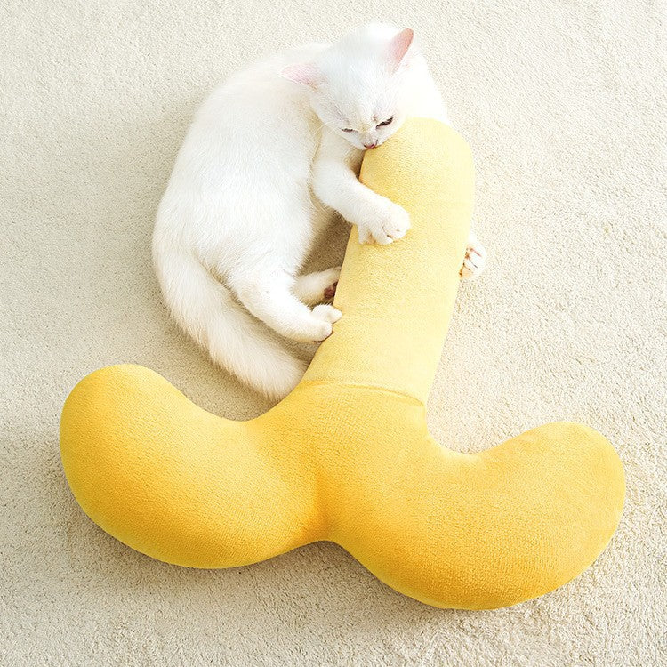 KFX-7225149 Comfortable Neck Support Pillow for Cats and Dogs - Cozy Pet Mat for Winter Sleep