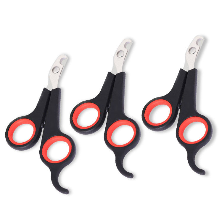 KFX-7229245 Durable Stainless Steel Pet Nail Clippers for Cats and Small Animals