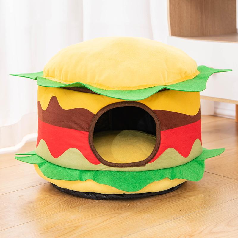 KFX-7241021 Soft Velvet Cat and Dog Nest for Cozy Comfort