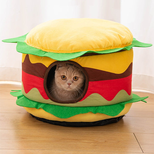 KFX-7241021 Soft Velvet Cat and Dog Nest for Cozy Comfort