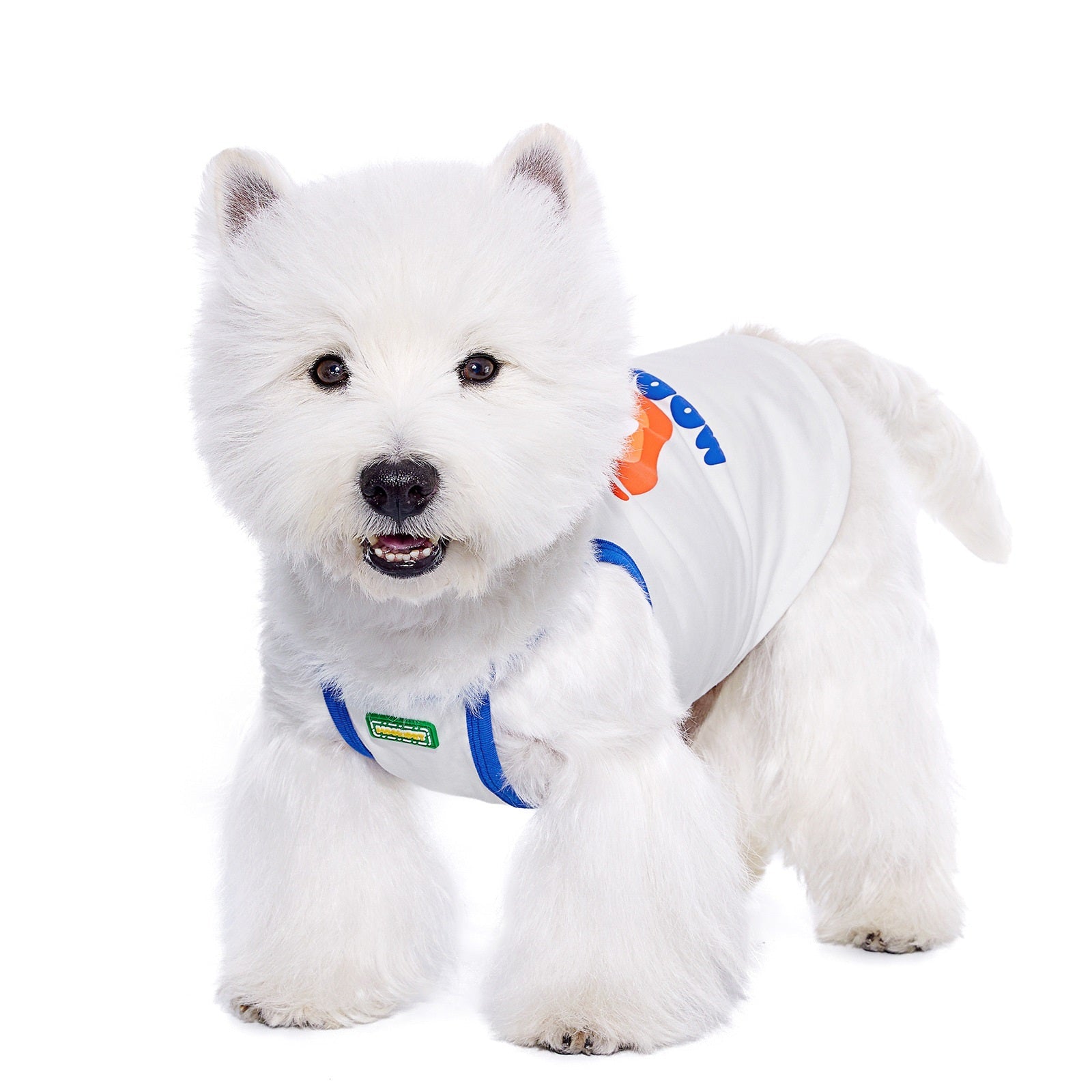 KFX-7242557 Bichon Maltese Summer Bra Top for Small Dogs - Casual Beige Pet Apparel