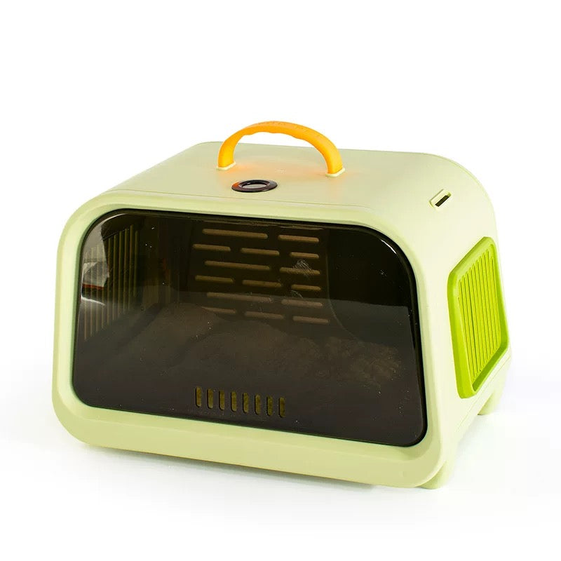 KFX-7246397 Portable Hard Shell Cat Carrier Pet Box – Durable PP Material for Safe Travel