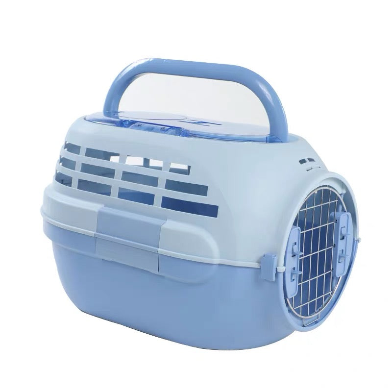 KFX-7246397 Portable Hard Shell Cat Carrier Pet Box – Durable PP Material for Safe Travel