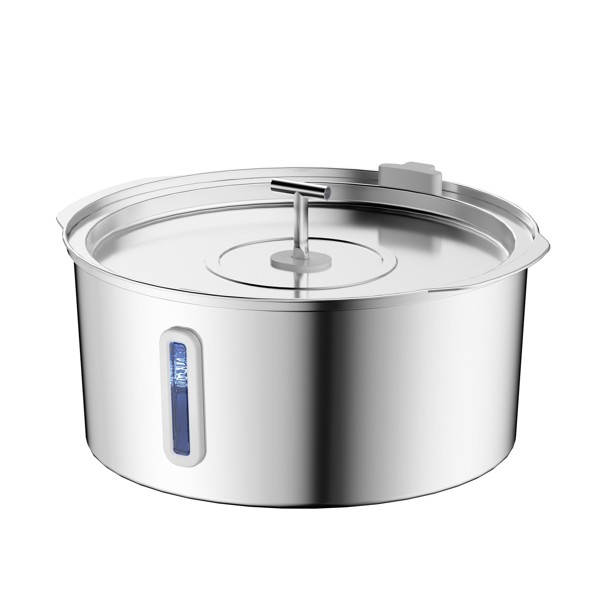 KFX-7248573 7L Stainless Steel Automatic Pet Water Dispenser with Heating Feature for Dogs and Cats