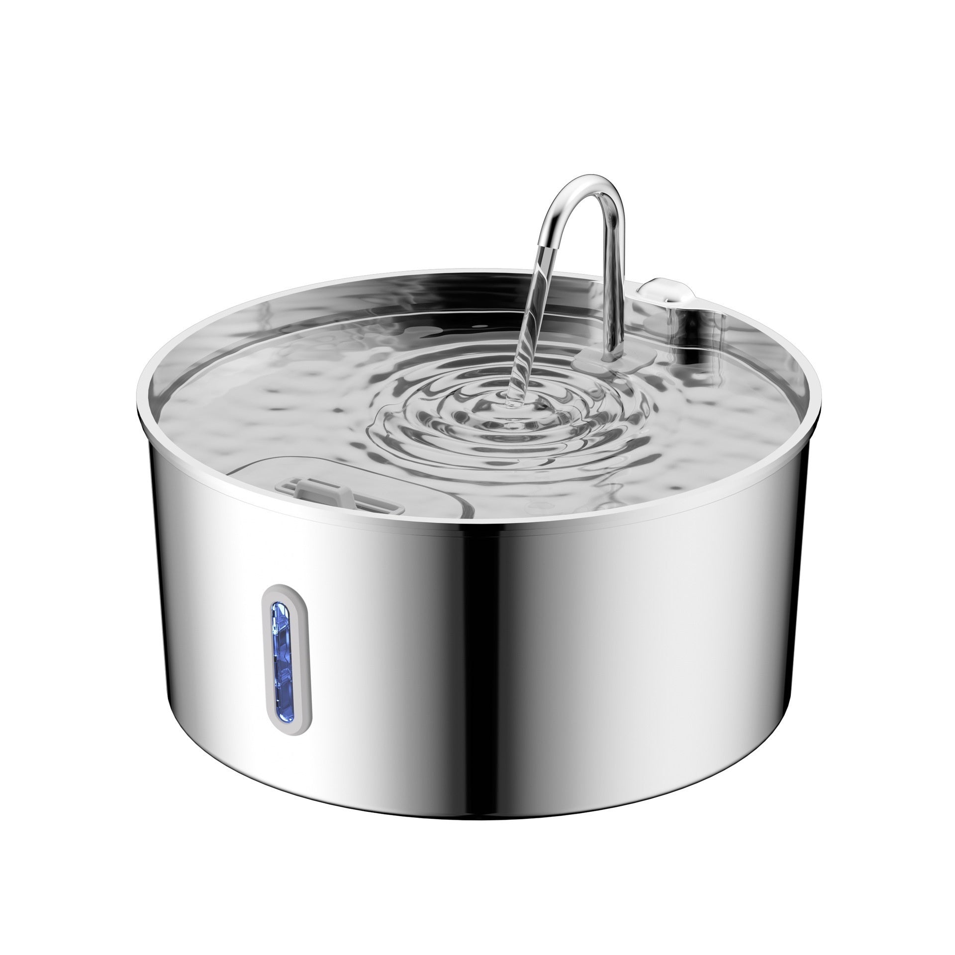 KFX-7248573 7L Stainless Steel Automatic Pet Water Dispenser with Heating Feature for Dogs and Cats