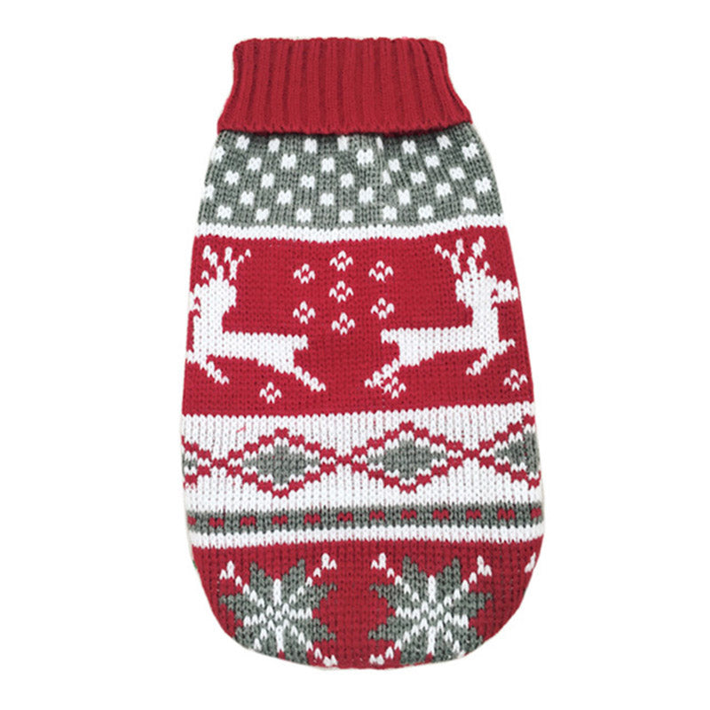 KFX-7256637 Cozy Thickened Winter Sweater for Dogs and Cats, Anti-Hair Falling, Available in Five Sizes