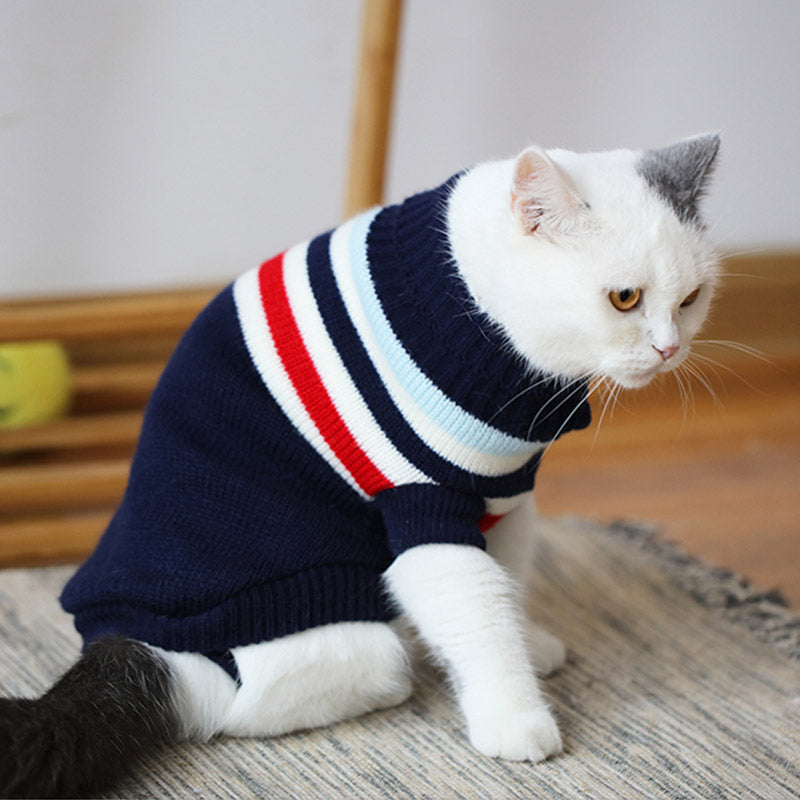 KFX-7256637 Cozy Thickened Winter Sweater for Dogs and Cats, Anti-Hair Falling, Available in Five Sizes