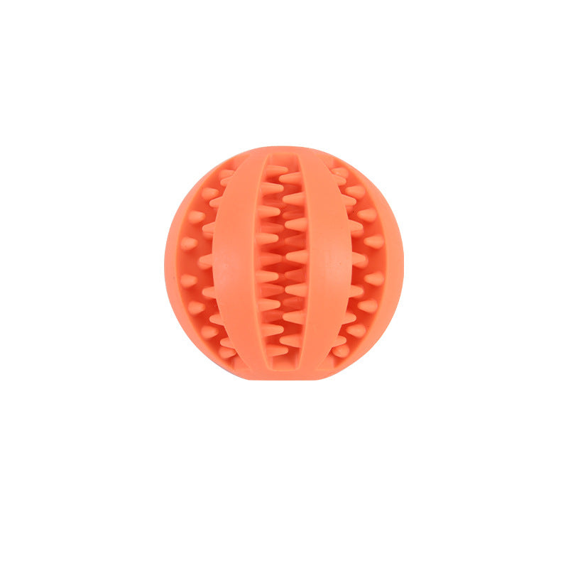 KFX-7256893 Pink Rubber Pet Dog Toy for Self-Relief and Dental Care, Small Size (5cm)